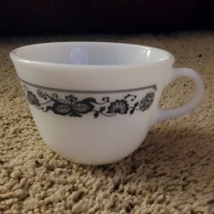 Corning Blue and White Cup